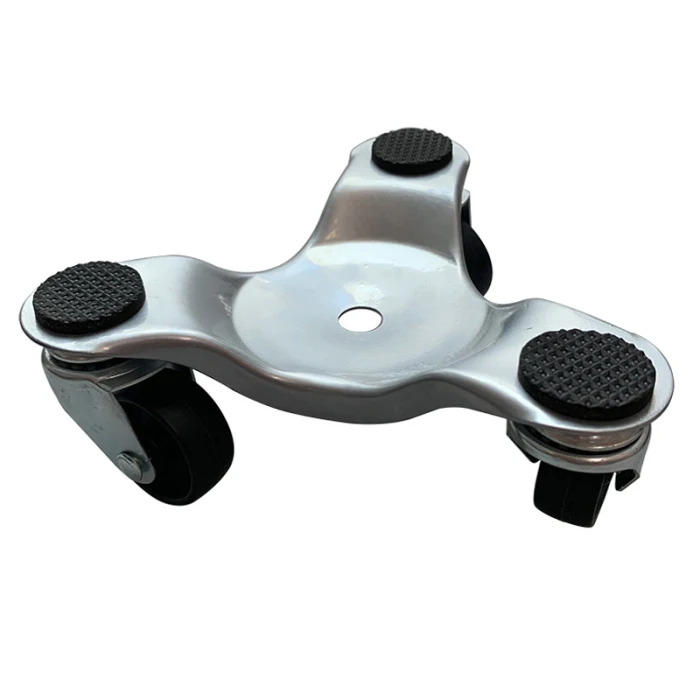 6 Inch Steel Tri-Dolly 300 lb Load Capacity Sturdy Swivel for Home Shop Garage TP899