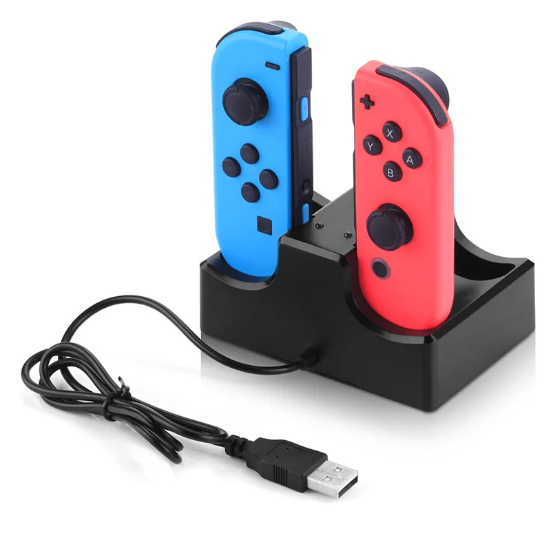 

IPLAY Nintendo Switch Game Handle Fixed Charger Switch Handle Charging Base 4 Fixed Charger Video Charge