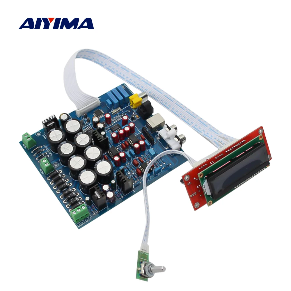 AIYIMA PCM1794 AK4118 декодер аудио Плата мягкое управление ЦАП декодирование