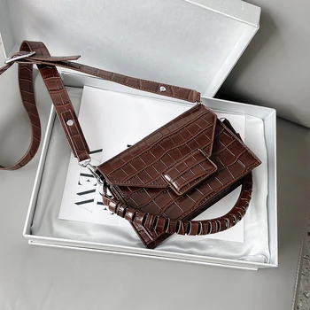 

Women's Designer Branded Small PU Leather Crossbody Bag Women 2021 Trend Shoulder Handbags Travel Trending Hand Bag New