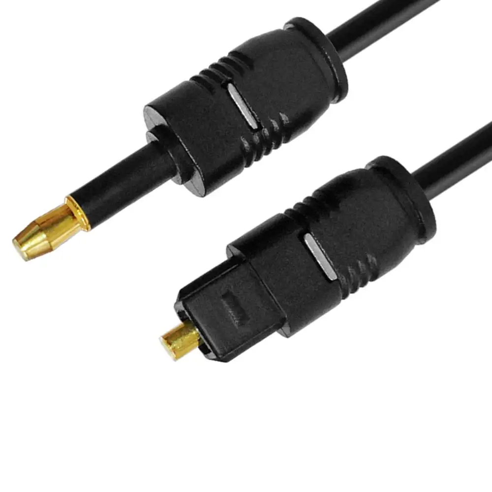 

Toslink to Mini Toslink Cable 1m 2m 3m 5m Digital Sound 3.5mm SPDIF Optical Fiber Line Cable for Macbook TV BOX PC