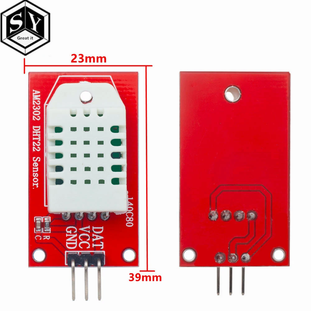 1PCS High Precision AM2302 DHT22 Digital Temperature & Humidity Sensor ...