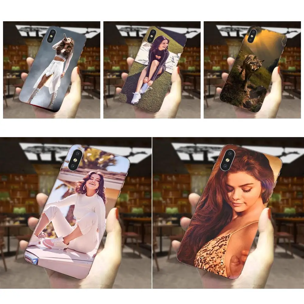Мягкий чехол для телефона Sexy Selena Gomez Xiaomi CC9 CC9E Mi 3 4 4i 5 5S 6 6X 8 9 SE Play Plus Pro Lite A1 Mix 2 Note |