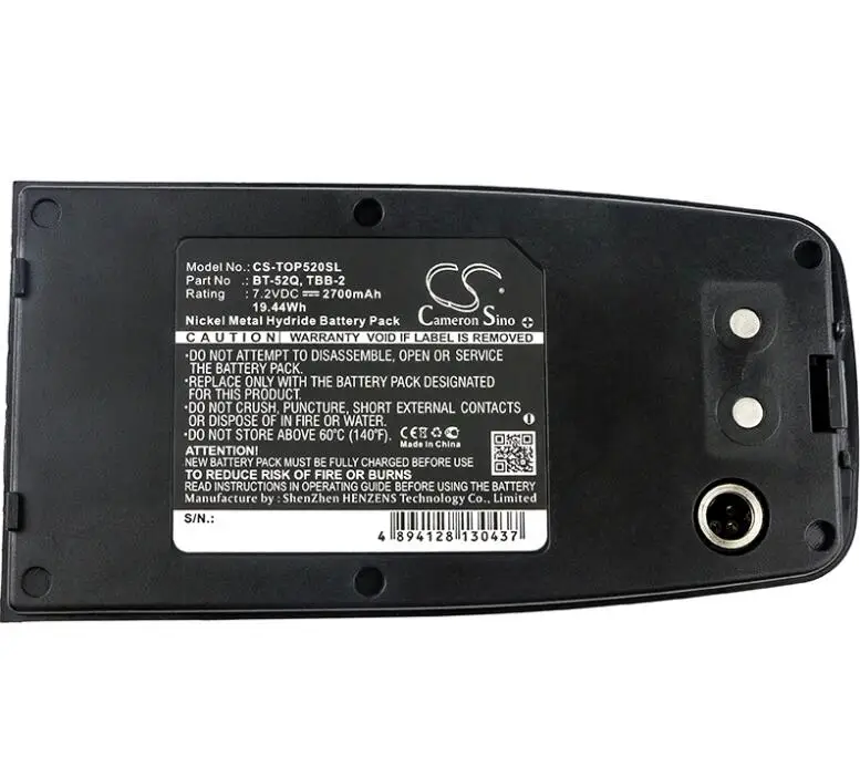 Cameron sino 2700 мА/ч, батарея для TOPCON CS-100 CTS-3000 GPT-1000 GPT-1003 GPT-1004 GPT-102R GPT-2000 GPT-3000 GPT3000W GPT3100W