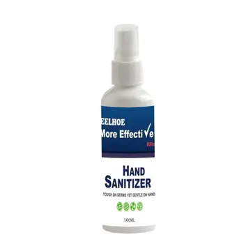 

30/50/100ml Disnfectant Spray Refreshing Hand Sanitizer Soap Gel Instant Clean N1HB