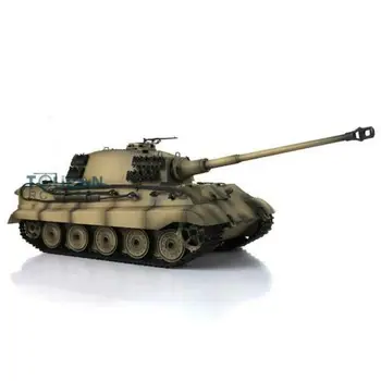 

Henglong 1/16 Scale Yellow 6.0 Plastic King Tiger RTR RC Tank 3888A 360 Turret TH12730