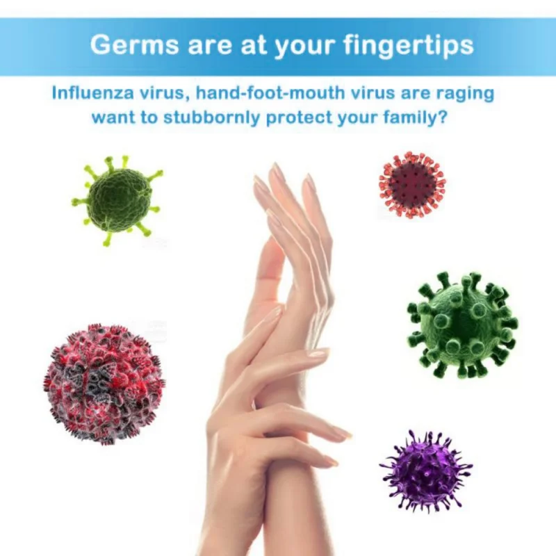 Prevent Bacteria and Viruses Disposable Hand Sanitizer Disinfection Gel In Stock