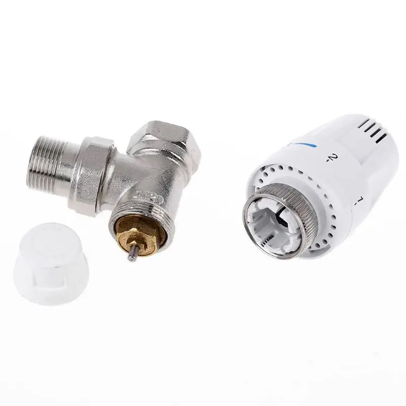 Automatic Thermostatic Radiator Valve Thermostat Temperature Control Valve Floor Heating Thermostat Valve DN15/DN20