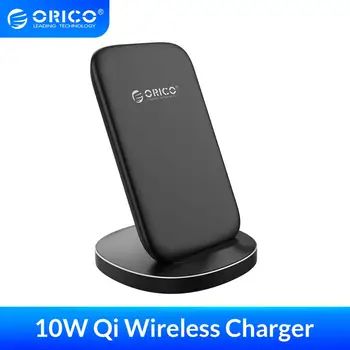 

ORICO Fast Wireless Charging Dock Station Qi Wireless Charger for iPhone X XS 8 Samsung Phone Charger With Receiver for Xiaomi