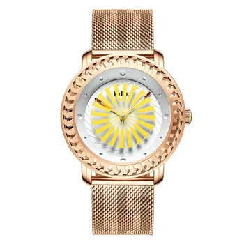 

High Quality BIDEN Quartz Watch 2019 Sport Vintage Men Personality Wristwatch 30M Waterproof Christmas Gift Turbine Face Watch