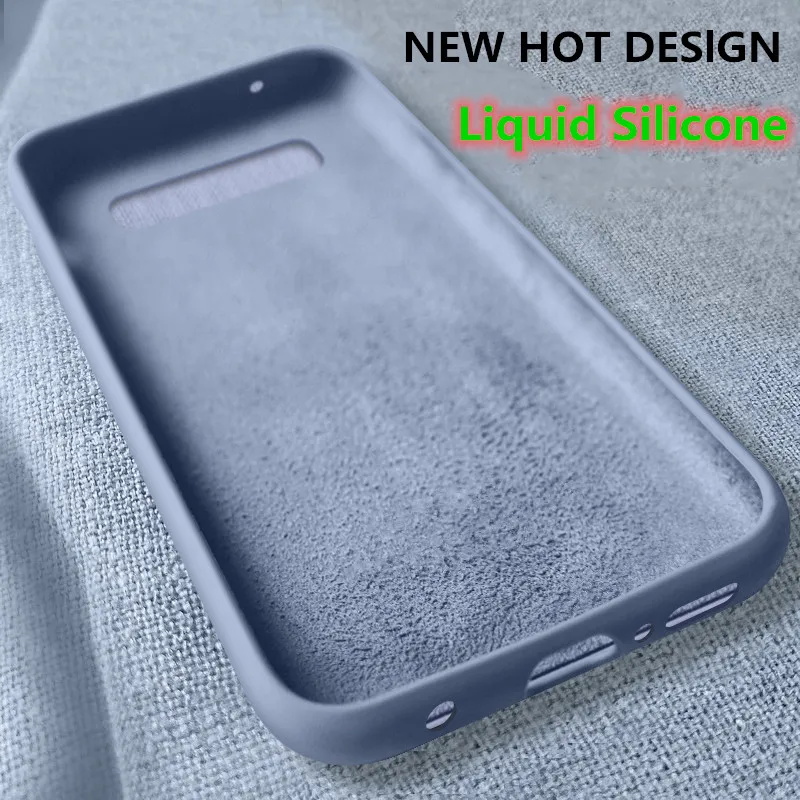 

Original Silicone Case For Samsung Galaxy Note 10 Pro 8 9 A10 A50 A30 A70 A9 A6 A8 plus 2018 S7 Edge S8 S9 S10 Plus S10e Case