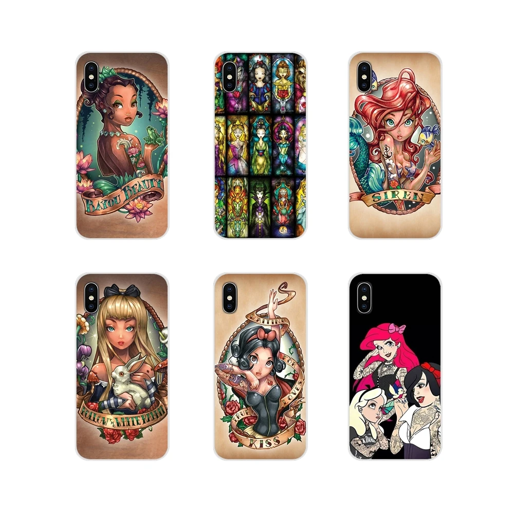 

Soft Shell Case For Samsung Galaxy J1 J2 J3 J4 J5 J6 J7 J8 Plus 2018 Prime 2015 2016 2017 Tattooed Princess Ariel Little Mermaid