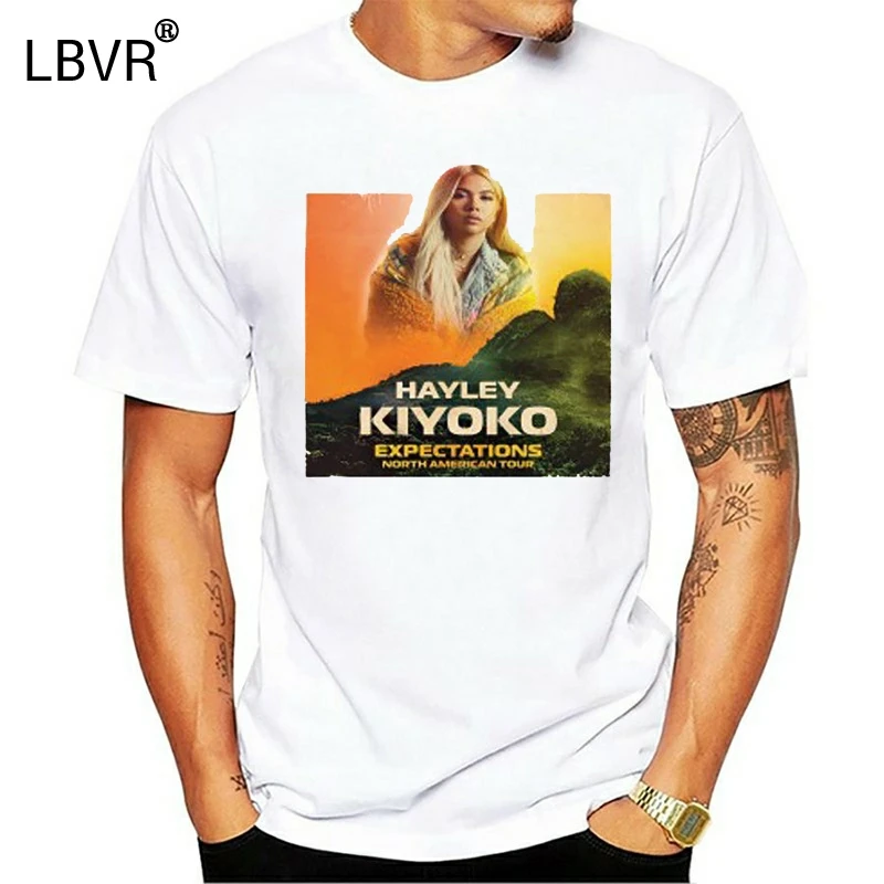 Мужская белая футболка Hayley Kiyoko North American Tour Размеры S-3XL Новое поступление 2019 |