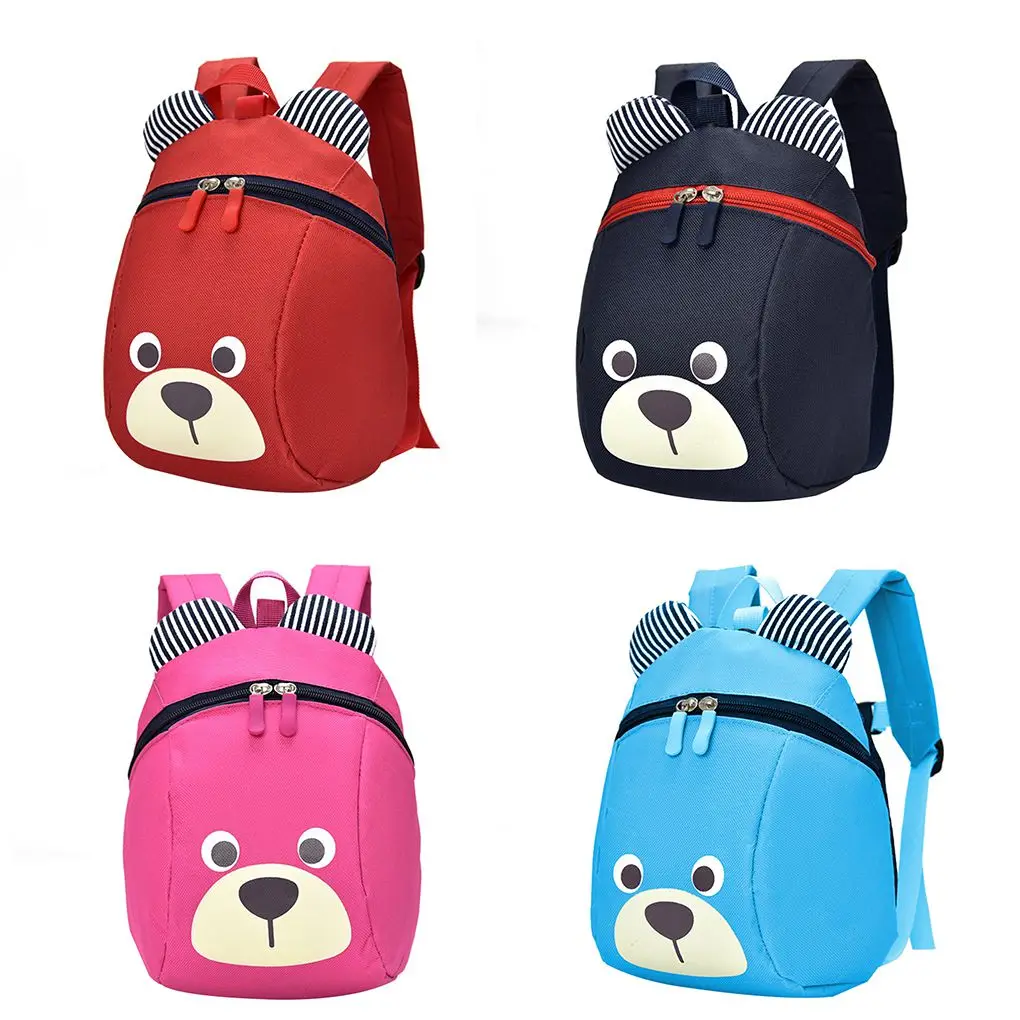 Fashion Children School Bags Cartoon Print Plush Kids Backpack Kindergarten Boys and Girls School Bags Mini Backpack Book Bag