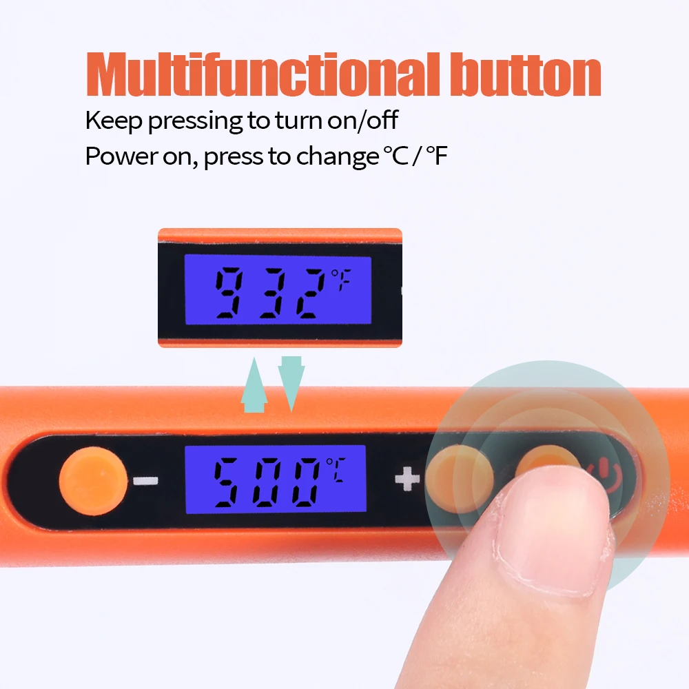 100W Digital Soldering Iron Set - Image 6