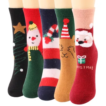 

Festivals Socks Christmas Soft And Comfortable Thick Winter New Wool Selling