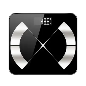 

Body Fat Scale Smart Wireless Digital Bathroom Weight Scale Body Composition Analyzer With Smartphone Bluetooth Healthy Scale