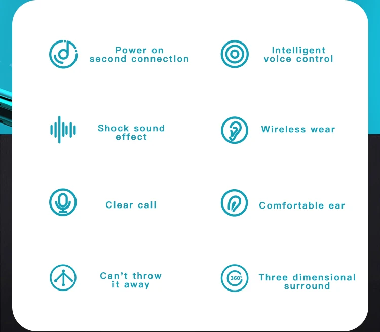 A6 TWS Bluetooth Earphone 5 0 Noise Cancelling Headset With Mic Handsfree Earbuds For Xiaomi Redmi Airdots Wireless Earbud