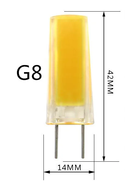 YOU Mini cob G9 G8 G4 Светодиодная лампа 9 Вт 110 В/220 В с регулируемой яркостью