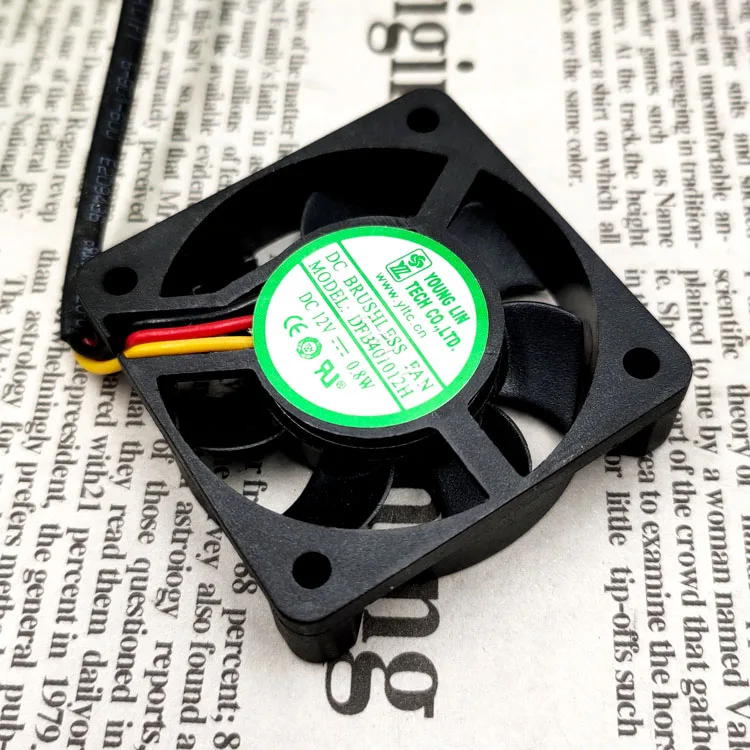 DFB401012H DC12V 0,8 W 4010 4 см защиты электродвигателя Вентилятор охлаждения