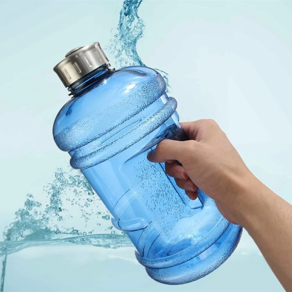 2.2L большая емкость бутылка для воды Спорт на открытом воздухе тренажерный зал пространство Фитнес Обучение Кемпинг бег тренировки Альпинизм