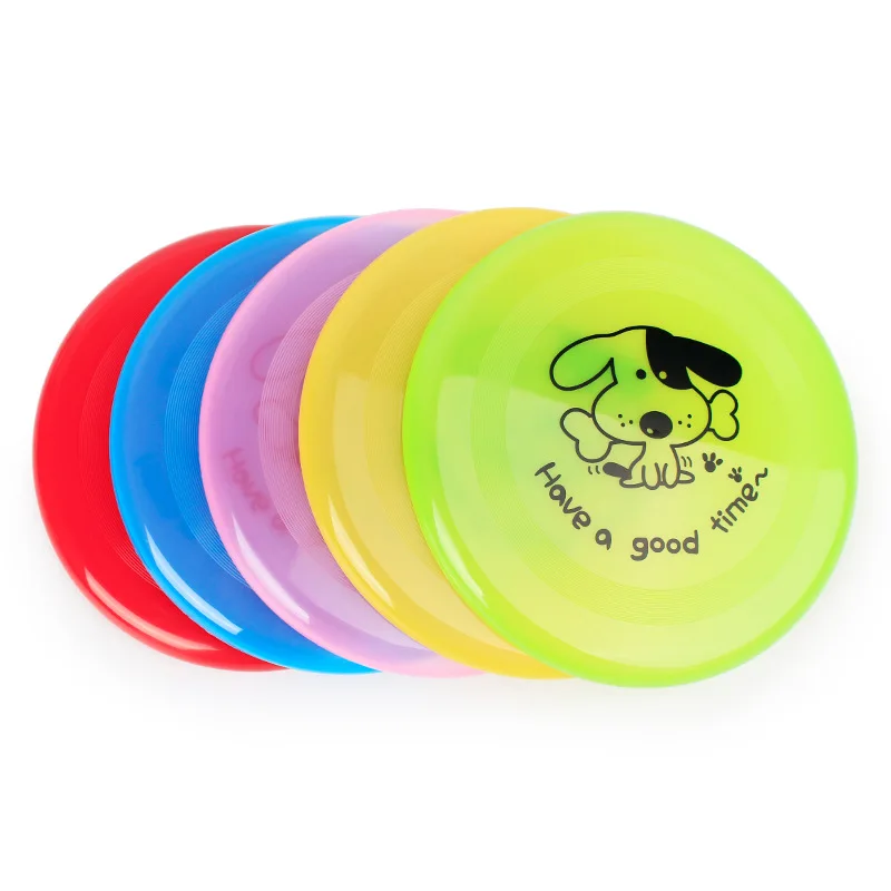 

Elasticity Plastic Cartoon Throw and Catch Flying Disc Children's Or Adult Outdoor Sports Outdoors Beach Flying Saucer UFO
