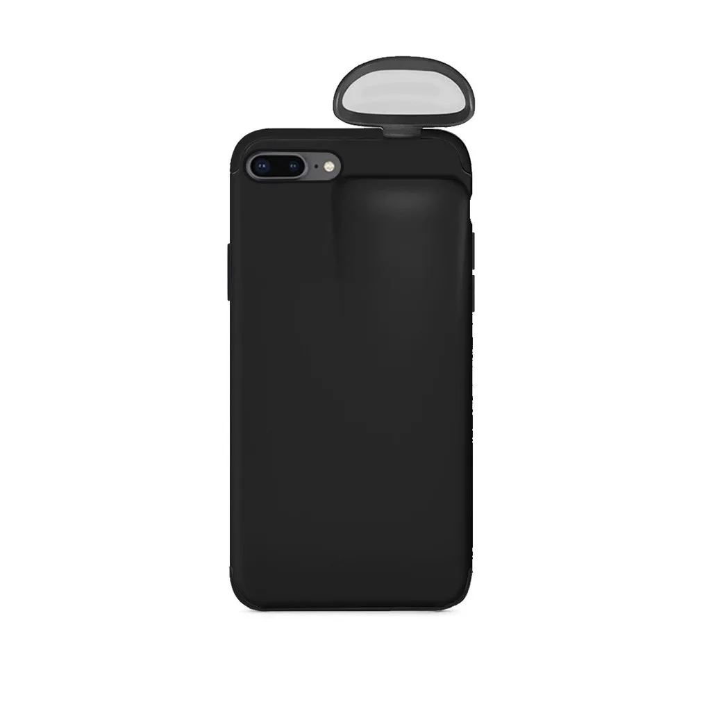 Новый комплект беспроводной гарнитуры 2 в 1 защитный чехол для телефона IPhone 7 Plus/8