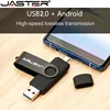 JASTER – clé USB OTG en métal à Double usage, support à mémoire de 8GB 16GB 32GB 64GB 128GB 128GB ► Photo 3/6