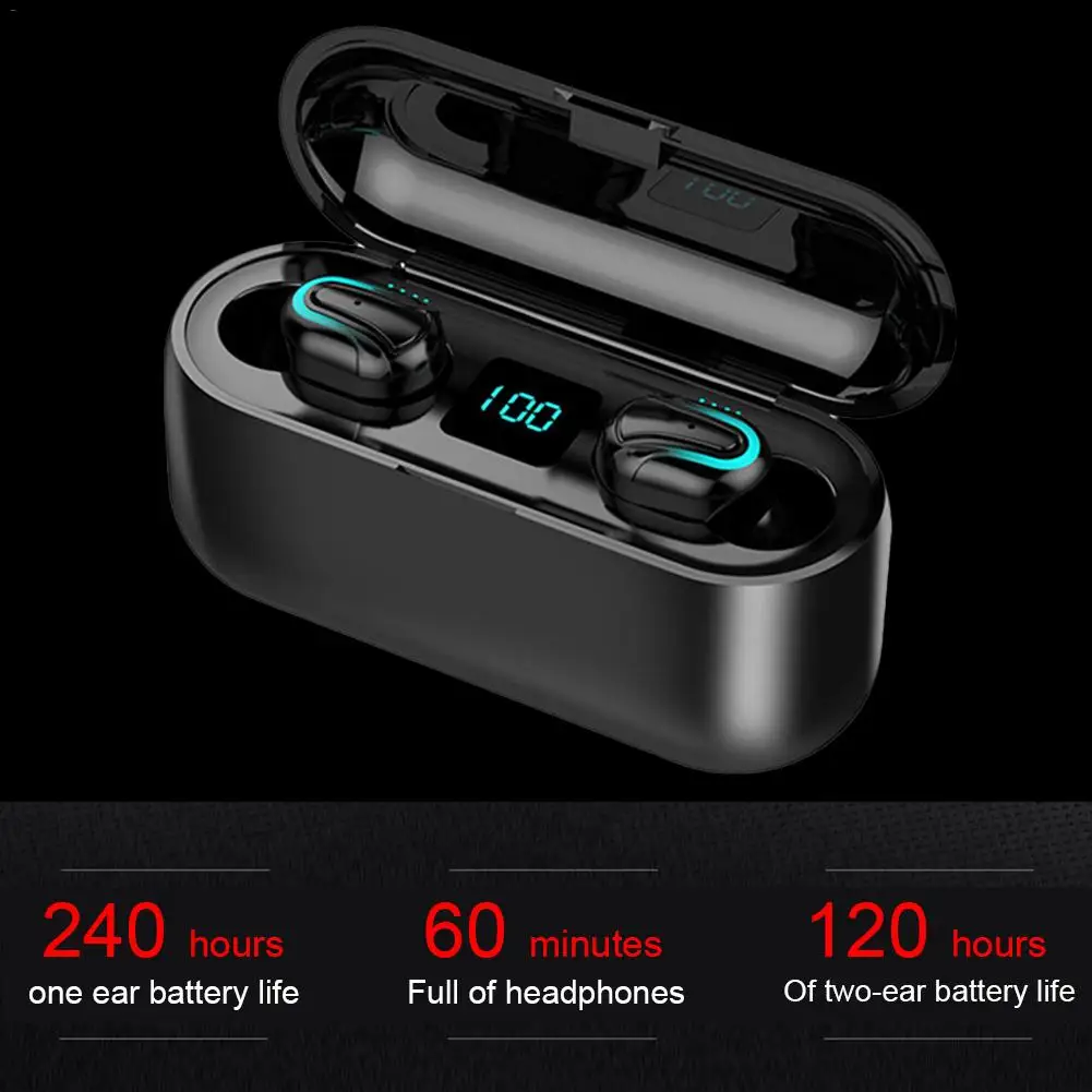 TWS гарнитура Ture беспроводные наушники HBQ Q32 Bluetooth 5 0 с микрофоном мини вкладыши