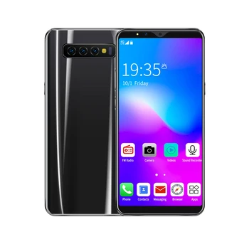 

Galxy S10 Smartphone FullScreen 4GB+64GB 4 core Android 9.0 Finger Face ID Dual Camera 4G Smart Mobile Cheap phone