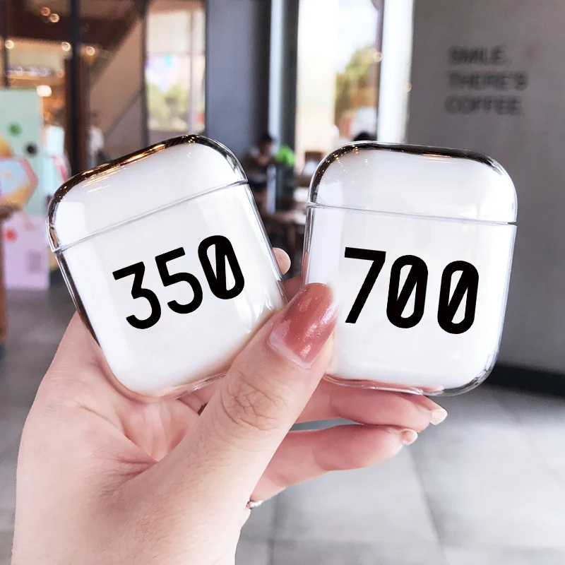 Модный Роскошный прозрачный чехол для наушников Boost 350 Tide Airpods Pro 1 2 Жесткий ПК
