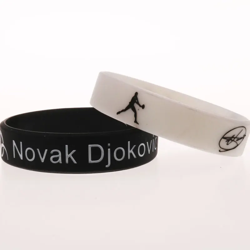 Bracelet de tennis Novak Djokovic Smile Star pour enfants et adultes,  bracelets en silicone, bandes de sport Djoker, 1 PC
