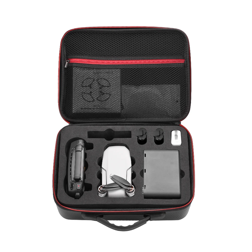 Buy Waterproof portable Case Shockproof Protective Storage Bag Travel box for Mavic Mini Drone Accessories Landing Gear Extended leg