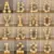 Led Letter Light Lighting 26 Английский Алфавит Творческий Светодиодный Аккумулятор Ночник Романтическая Вечеринка Home Decor Letter Decorations Лампа