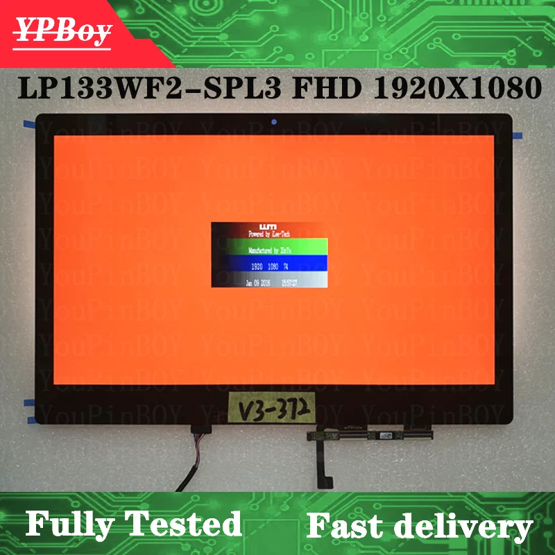 13 3 &quotдля Acer Aspire V3-372T V3-372 LCD дисплей сенсорный экран в сборе матрица LP133WF2-SPL3 FHD 1920*1080