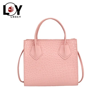 

Crocodile Pattern Pu Leather Small Square Bag Crossbody Bags Travel Purses And Handbags Fashion Famous Brand Shoulder Bag Women