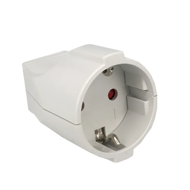 250v 16a french Russia Korea German EU Plug power cord wired cable Socket Male Female Assembly Receptacle connector