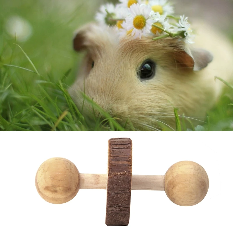 Pet играть тренироваться деревянные жевательные игрушки для питомца хомяка, морского кролика, крысы, мыши, новые 85WC
