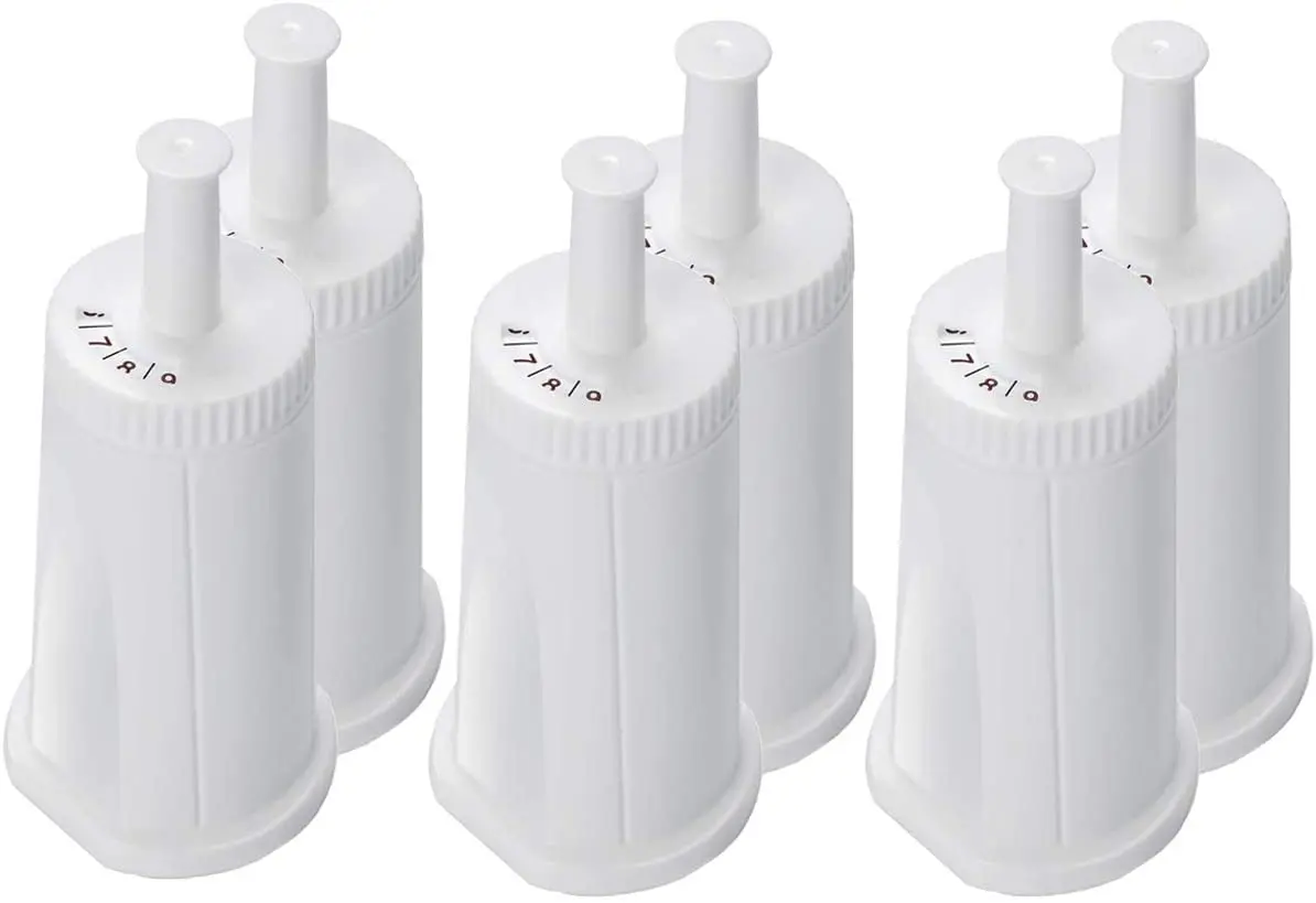 6 pacote de substituição filtro de água compatível com breville sage claro swiss para oracle barista bambino máquina de café expresso