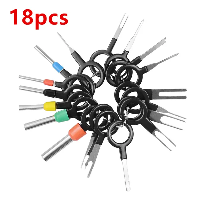 Car Terminal Removal Kit Wiring Crimp Connector Pin Extractor Puller Terminal Repair Professional Tools 2