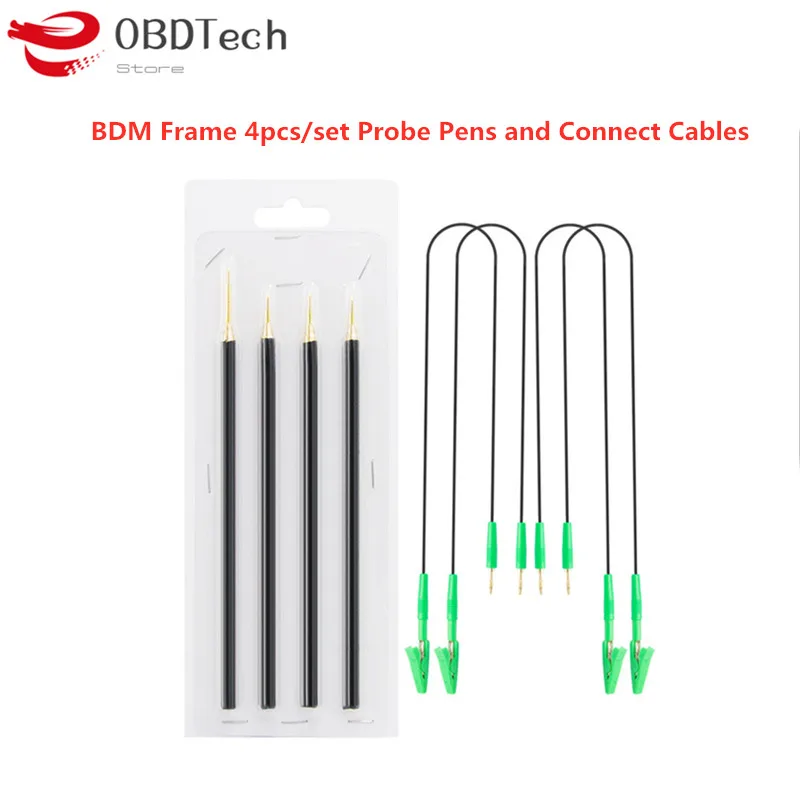 BDM Рамка 4 шт./компл. ручки зонда для замены игл KESS KTAG FGTECH BDM100 CMD с соединительным