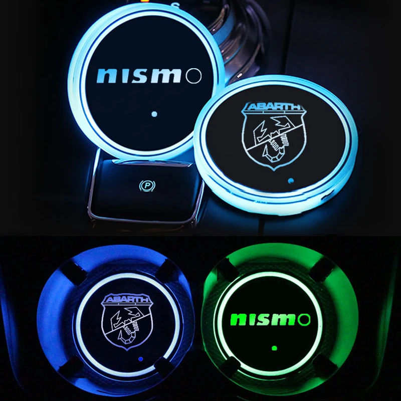 1pcs LED Car Coaster Luminous Water Cup Non-Slip Mat Car Accessories For Skoda Octavia Rapid Kodiaq Karoq Superb Fabia Kamiq 1pcs LED Car Coaster Luminous Water Cup Non-Slip Mat Car Accessories For Skoda Octavia Rapid Kodiaq Karoq Superb Fabia Kamiq