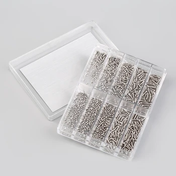 

1000Pcs/set Tiny Assortment For Clock Watch Eye Glasses Screws Repair Kit Tool watch for parts Repair Kit Tools Kit