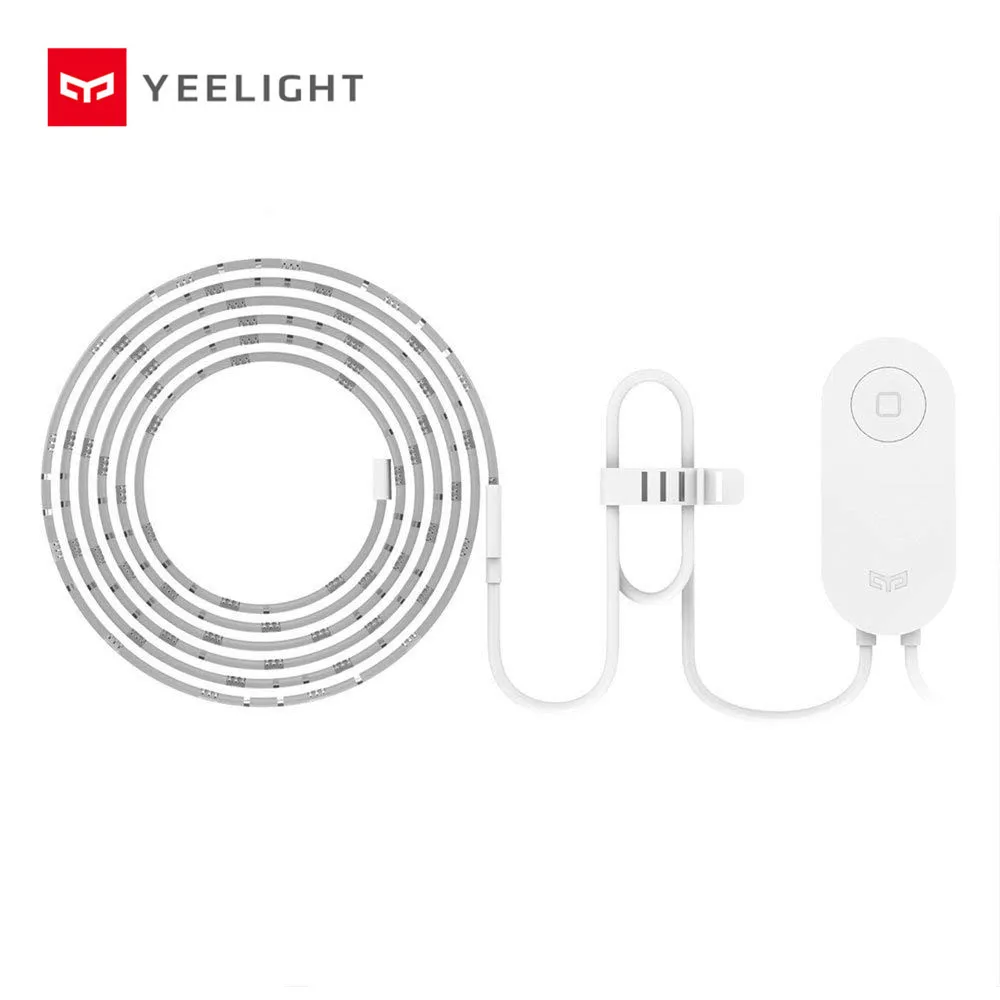 Yeelight RGB LED 2M Smart Light Strip 1S Smart Home for Mi Home APP WiFi Works with Alexa Google Home Assistant 16 Million Color