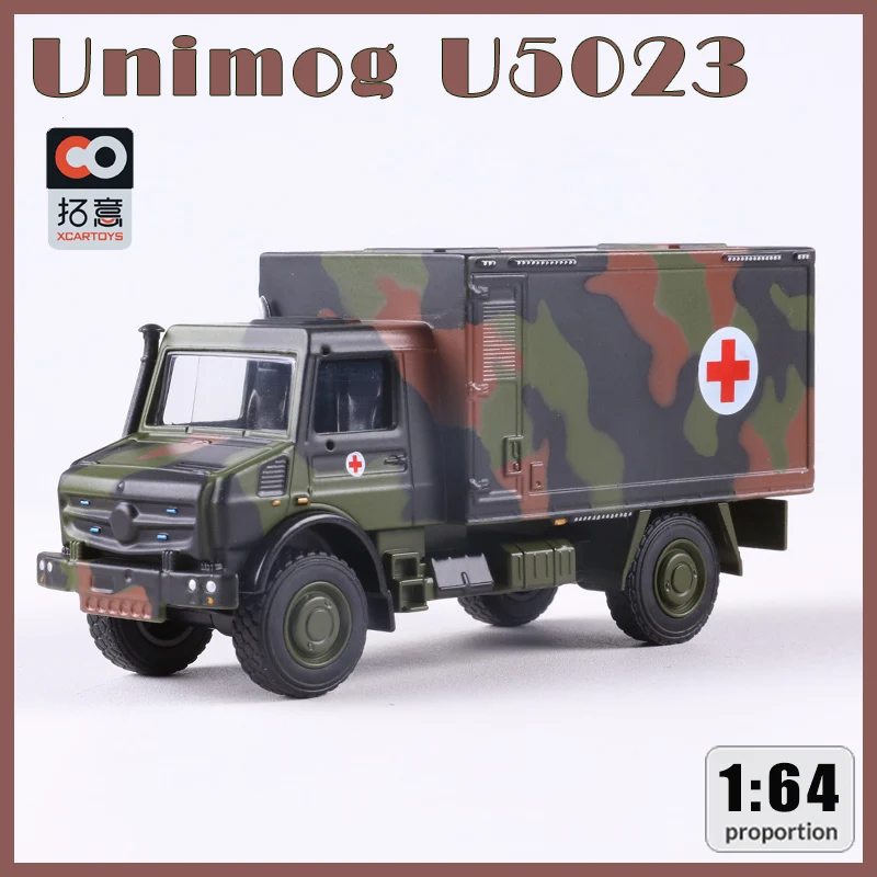 Модель автомобиля из сплава под давлением Xcartoys 1:64 Unimog U5023 |