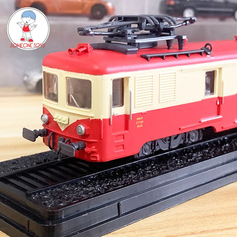 Atlas 1:87 Scale Vintage Train Tram Cars Model Simulation train Collections Diecast Gift Toy car Home ornaments decoration | Игрушки и