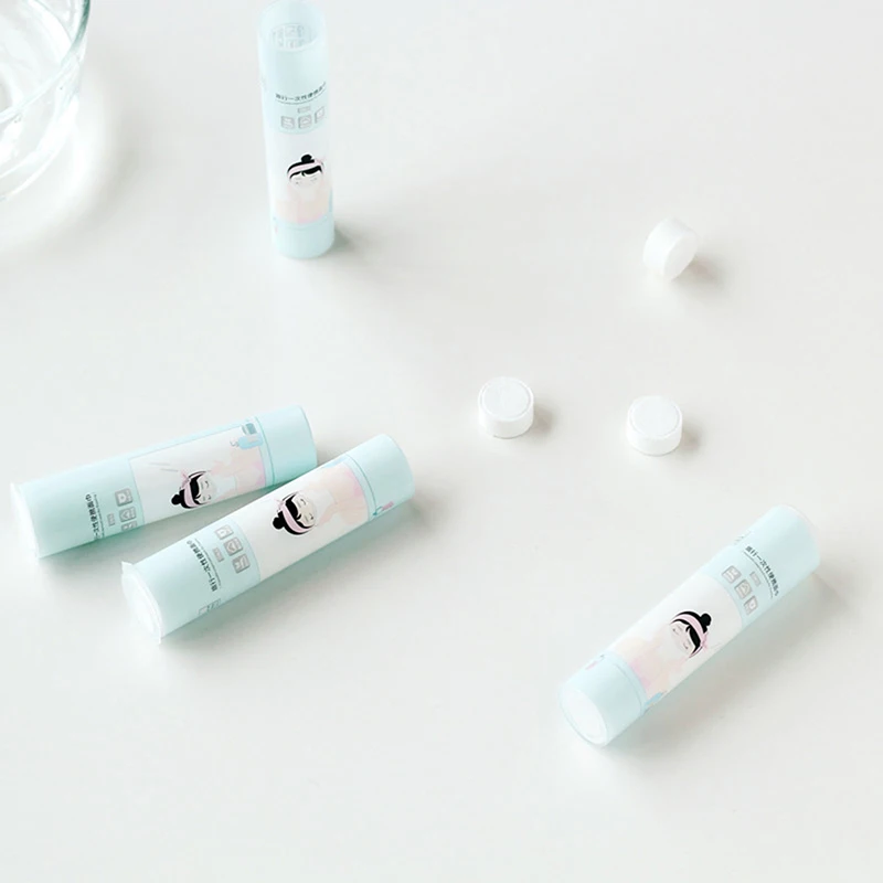 

10 Pcs Fashion Portable Small Practical Compressed Towels Disposable Nonwoven Household Travel Compact Face Washcloth