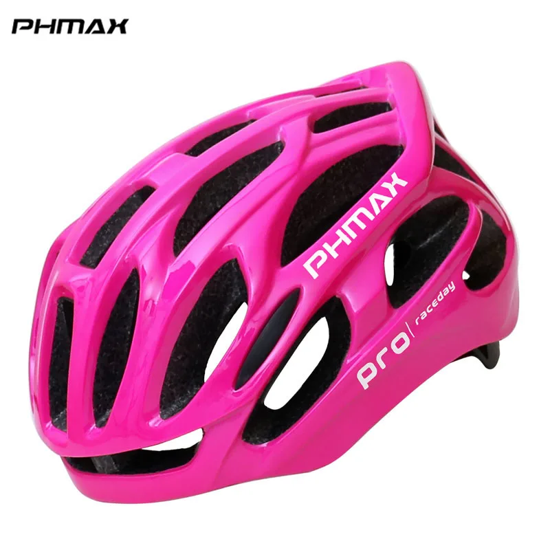 PHMAX Для женщин Велоспорт шлем велосипеда Сверхлегкий шлем межгрольный литой Горный Дорожный велосипедный шлем MTB безопасный велосипедный шлем