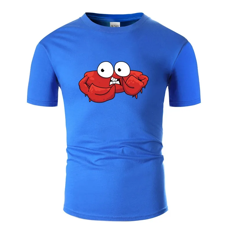 

Printing Sunlight Crab T Shirt Man Natural Graphic O Neck Female T-Shirts 2020 Big Size 3xl 4xl 5xl Camisas Shirt Hiphop Top