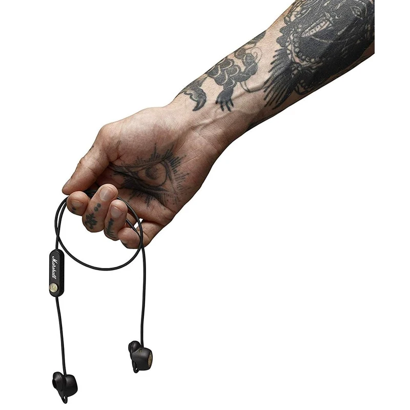 Гарнитура вкладыши Marshall Minor II черный беспроводные bluetooth